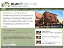 Tablet Screenshot of imagingpartnersoc.com